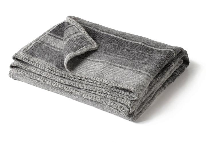 Lines Baby Alpaca Throw - AmericanHomeFurniture