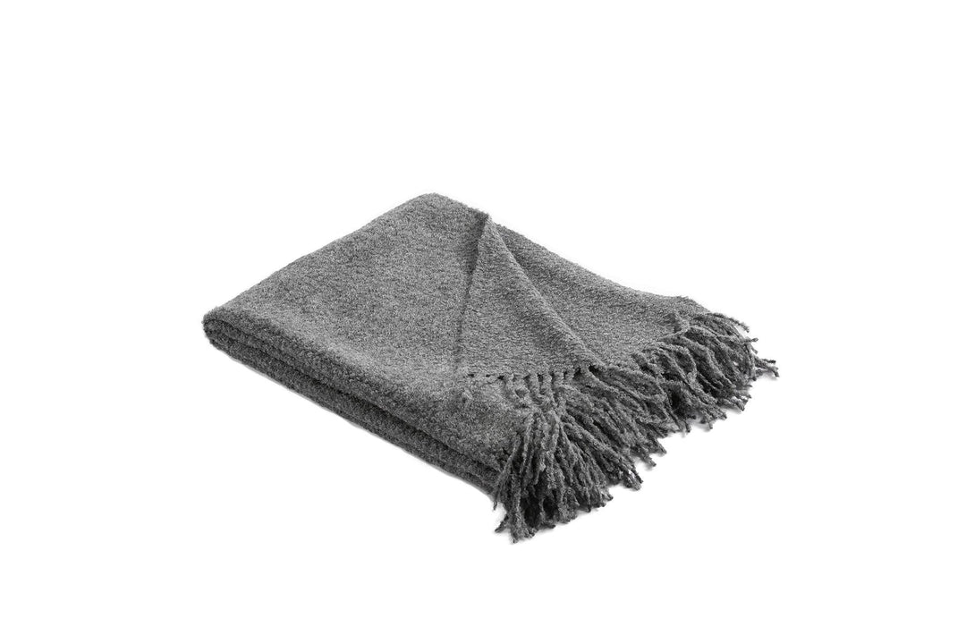 Boucle Baby Alpaca Throw - AmericanHomeFurniture