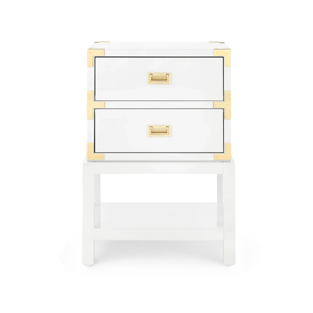 Tansu 2-Drawer Side Table