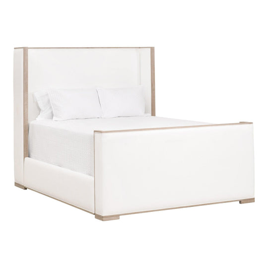LiveSmart Peyton-Pearl/Natural Gray Oak/CAL KING