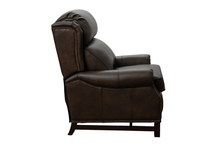 Thornfield Push Thru The Arms Recliner - AmericanHomeFurniture