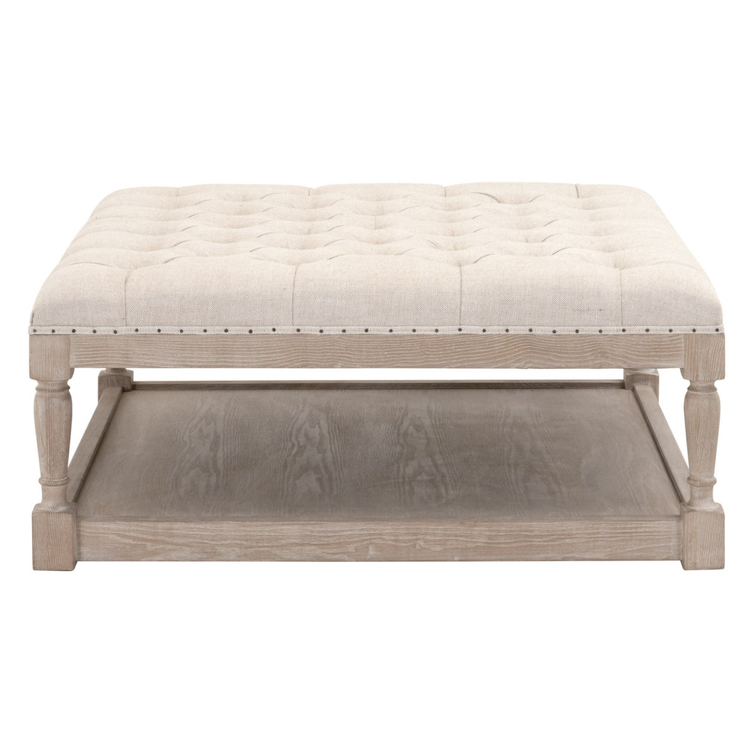 Townsend Tufted Upholstered Coffee Table - Essentials For Living - AmericanHomeFurniture