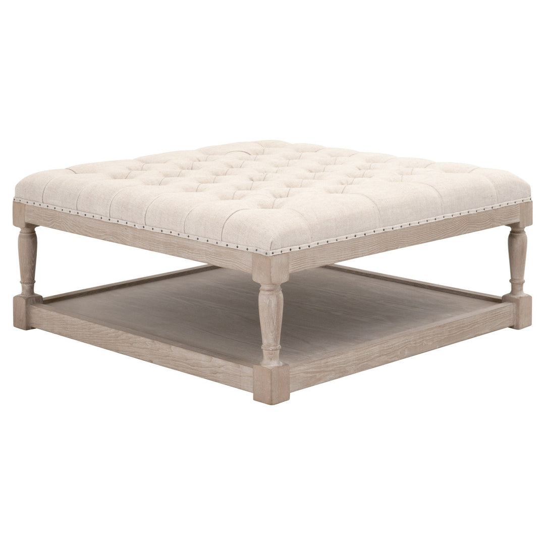 Townsend Tufted Upholstered Coffee Table - Essentials For Living - AmericanHomeFurniture