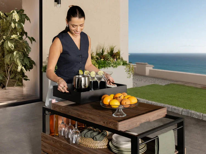 Transformer Outdoor Bar Cart