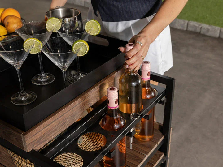 Transformer Outdoor Bar Cart