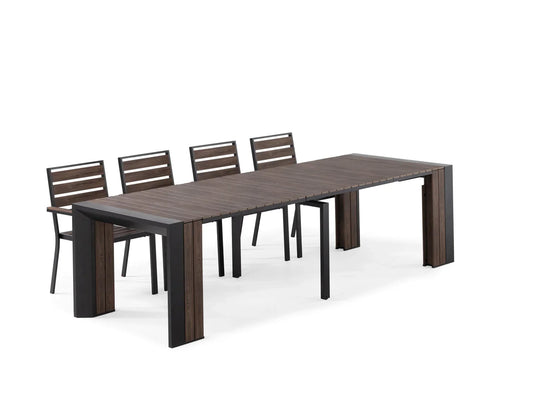 Dark Walnut & Black