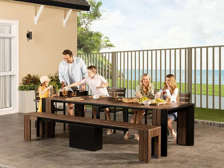 Transformer Table Transformer Outdoor Table Dining Set DINING TABLES