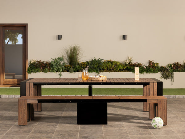 Transformer Outdoor Table Dining Set