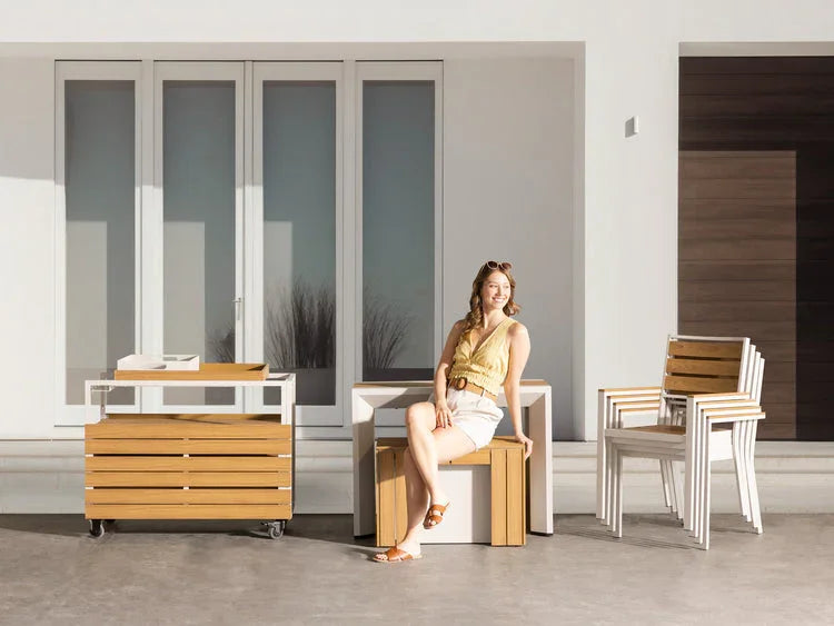 Transformer Outdoor Bar Cart