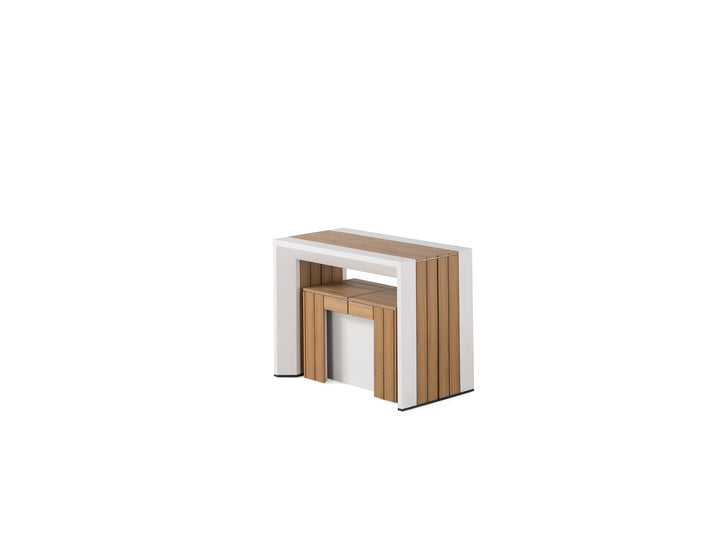 Transformer Outdoor Table Dining Set