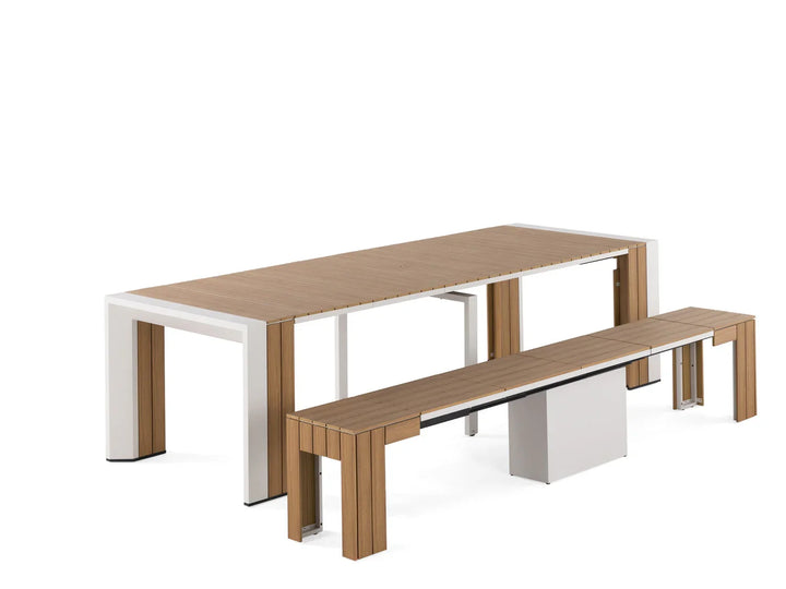 Transformer Outdoor Table Dining Set