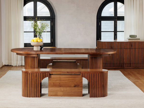 Transformer Table Round Dining Set