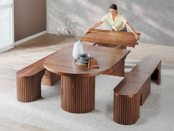 Transformer Table Round Dining Set