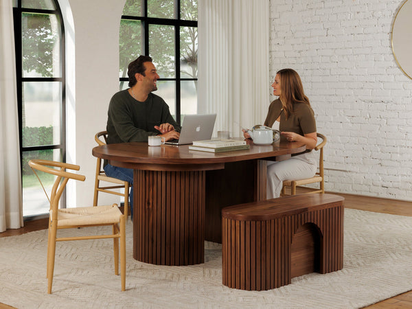 Transformer Table Round Dining Set