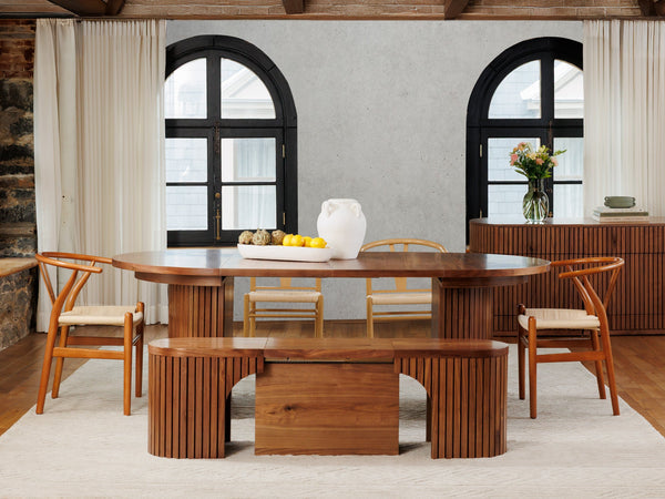 Transformer Table Round Dining Set