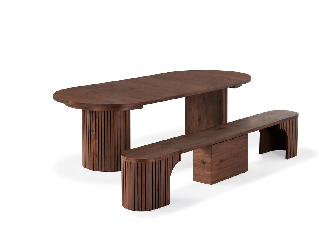 Transformer Table Round Dining Set