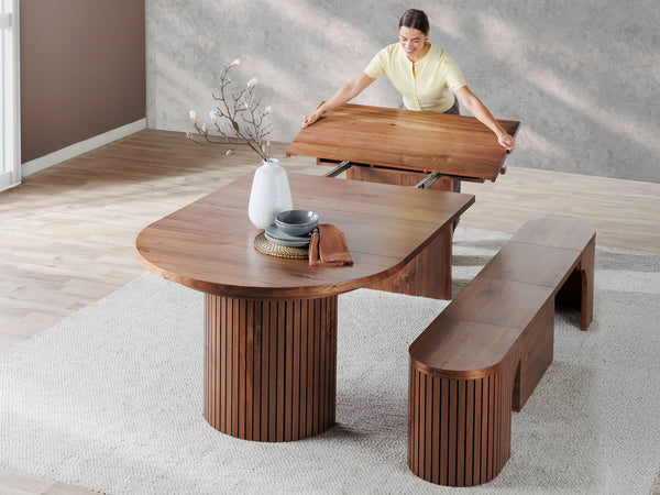 Transformer Table Round Dining Set