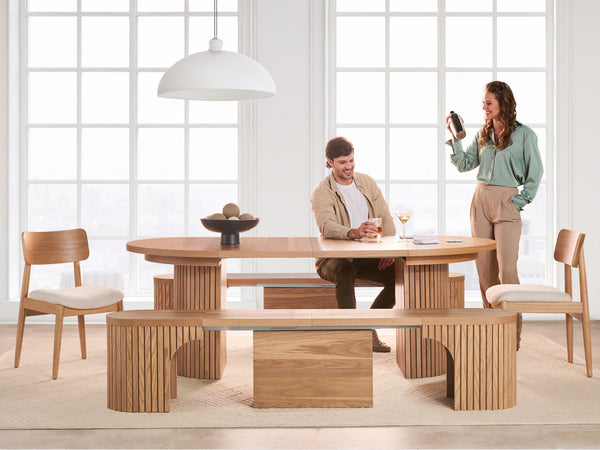 Transformer Table Round Dining Set