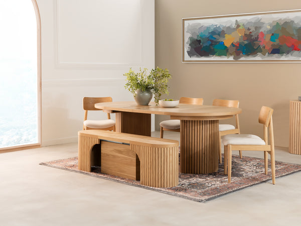 Transformer Table Round Dining Set