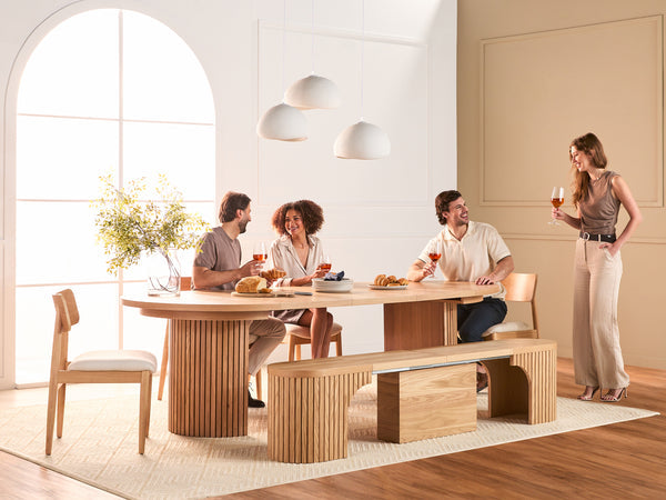 Transformer Table Round Dining Set