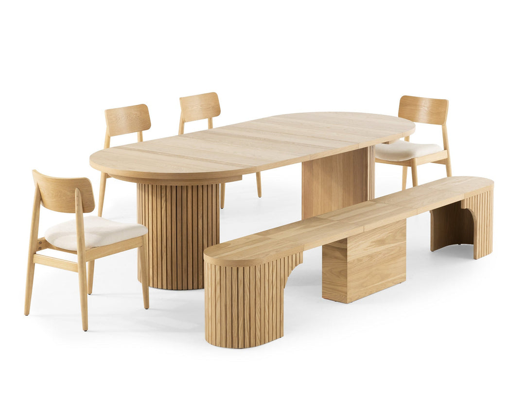 Transformer Table Round Dining Set