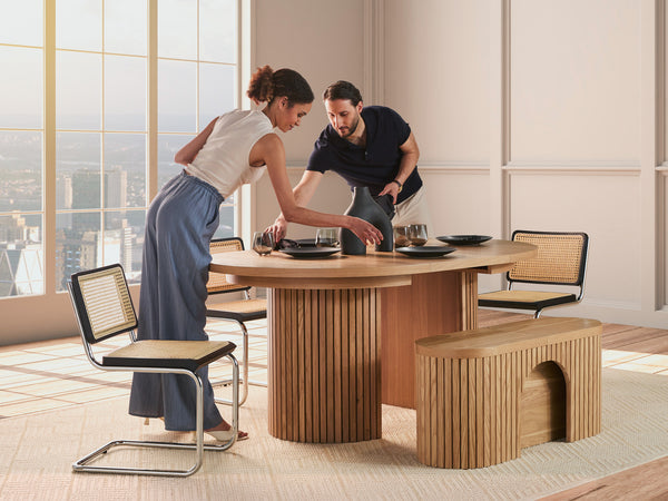 Transformer Table Round Dining Set