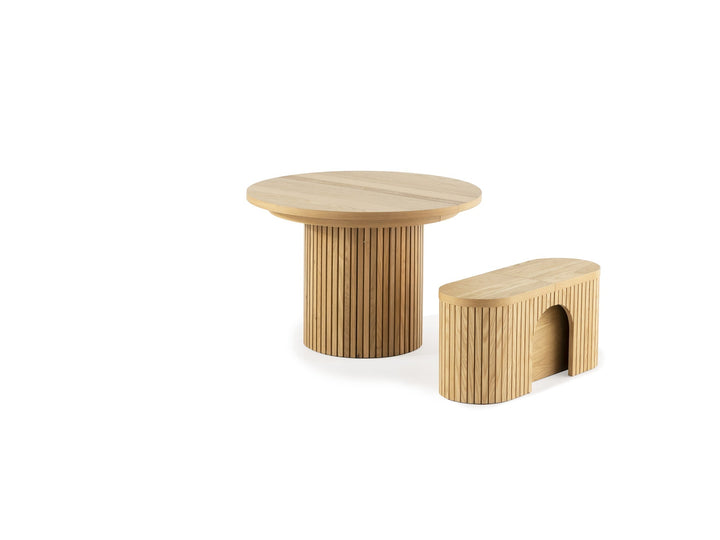 Transformer Table Round Dining Set