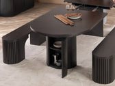 Transformer Table Round Dining Set