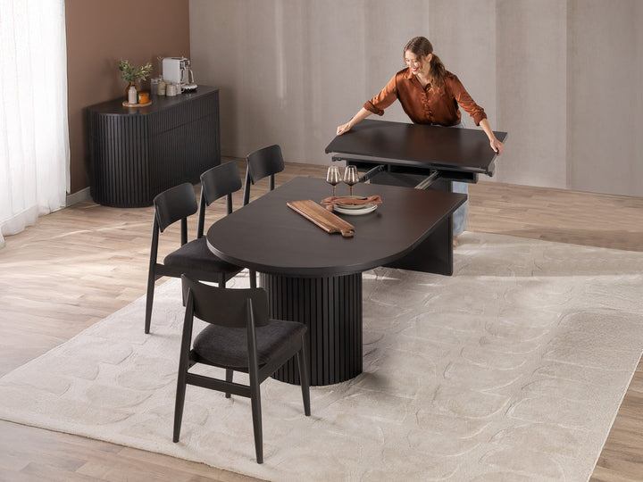 Transformer Table Round Dining Set