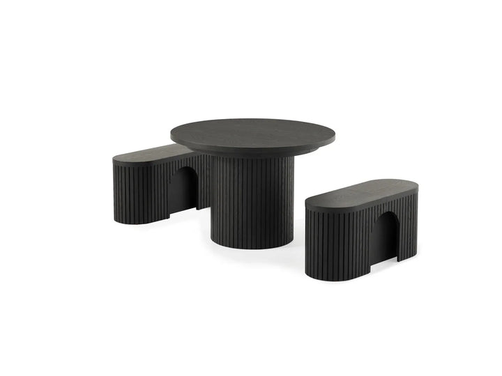 Transformer Table Round Dining Set