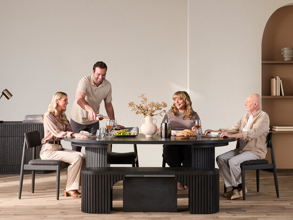 Transformer Table Round Dining Set