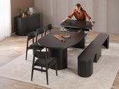 Transformer Table Round Dining Set