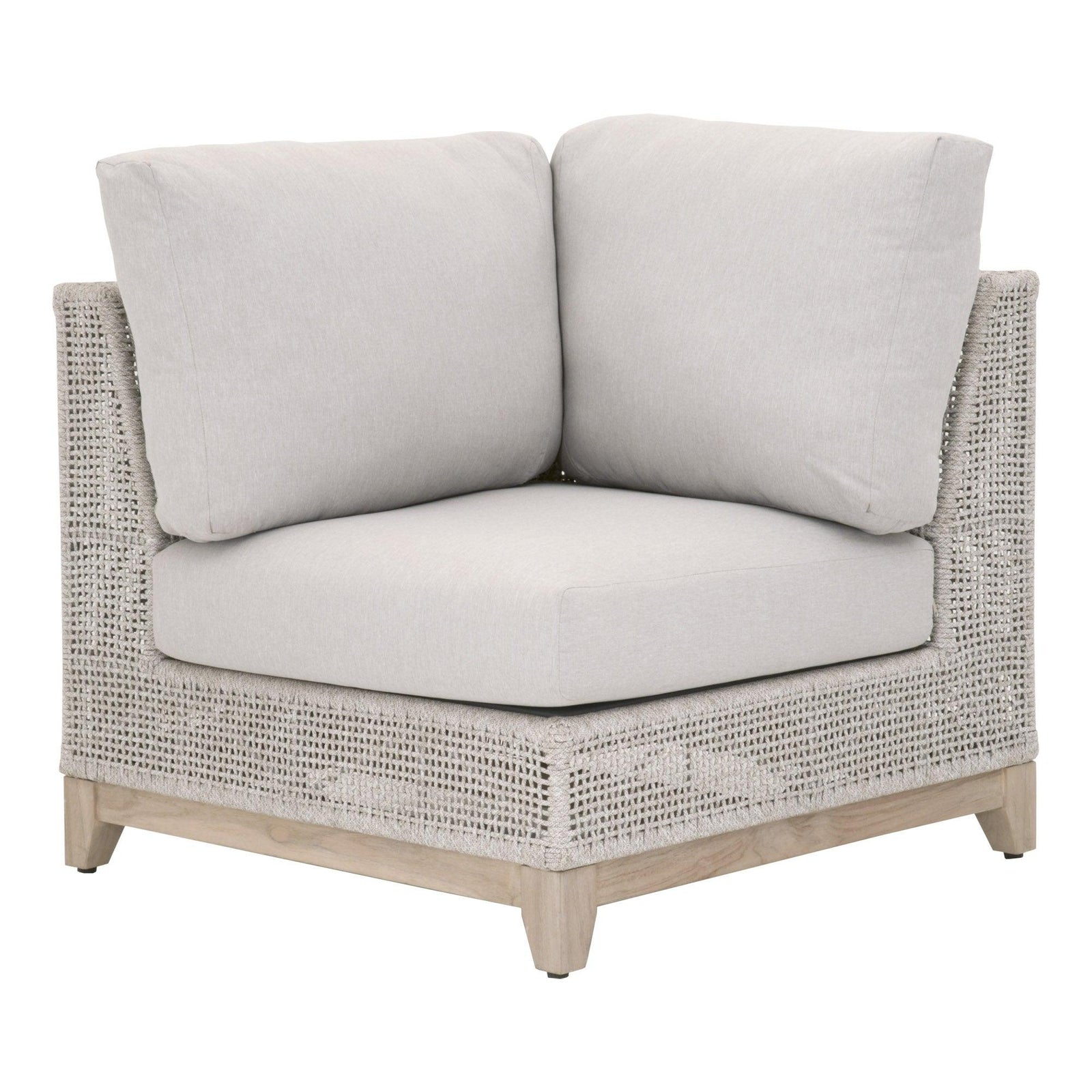Essentials For Living - Tropez Outdoor Modular Corner Sofa - 6843-CRN.WTA/PUM/GT | American Home Furniture