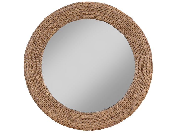 American Home Furniture Universal Furniture Fallon Mirror (Round) Wheat