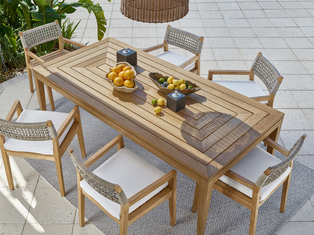 Outdoor Chesapeake Rectangle Dining Table - AmericanHomeFurniture