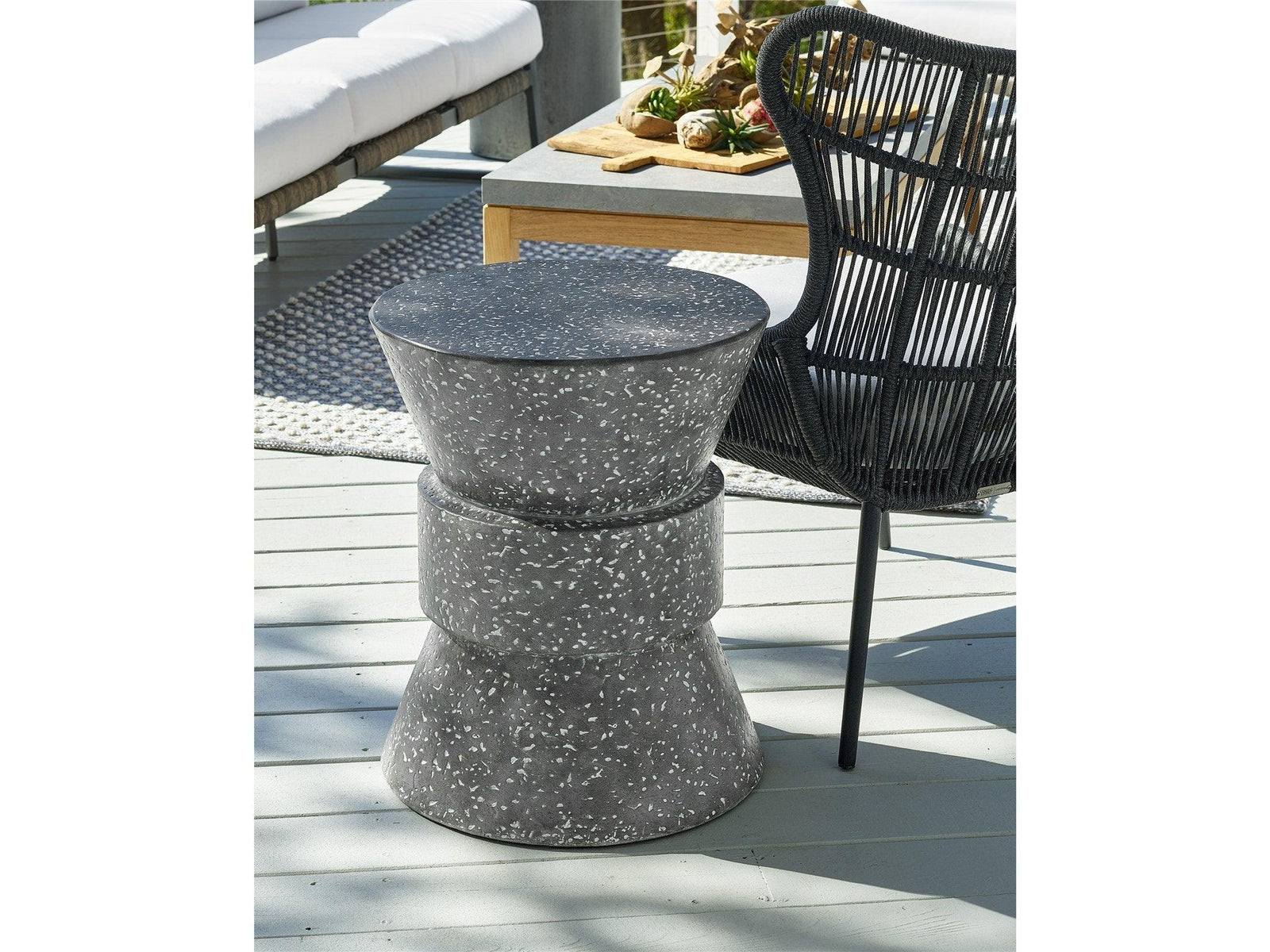 Universal Furniture Outdoor Stinson Accent Table OUTDOOR ACCENT TABLES