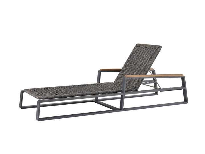 Outdoor San Clemente Chaise Lounge - AmericanHomeFurniture