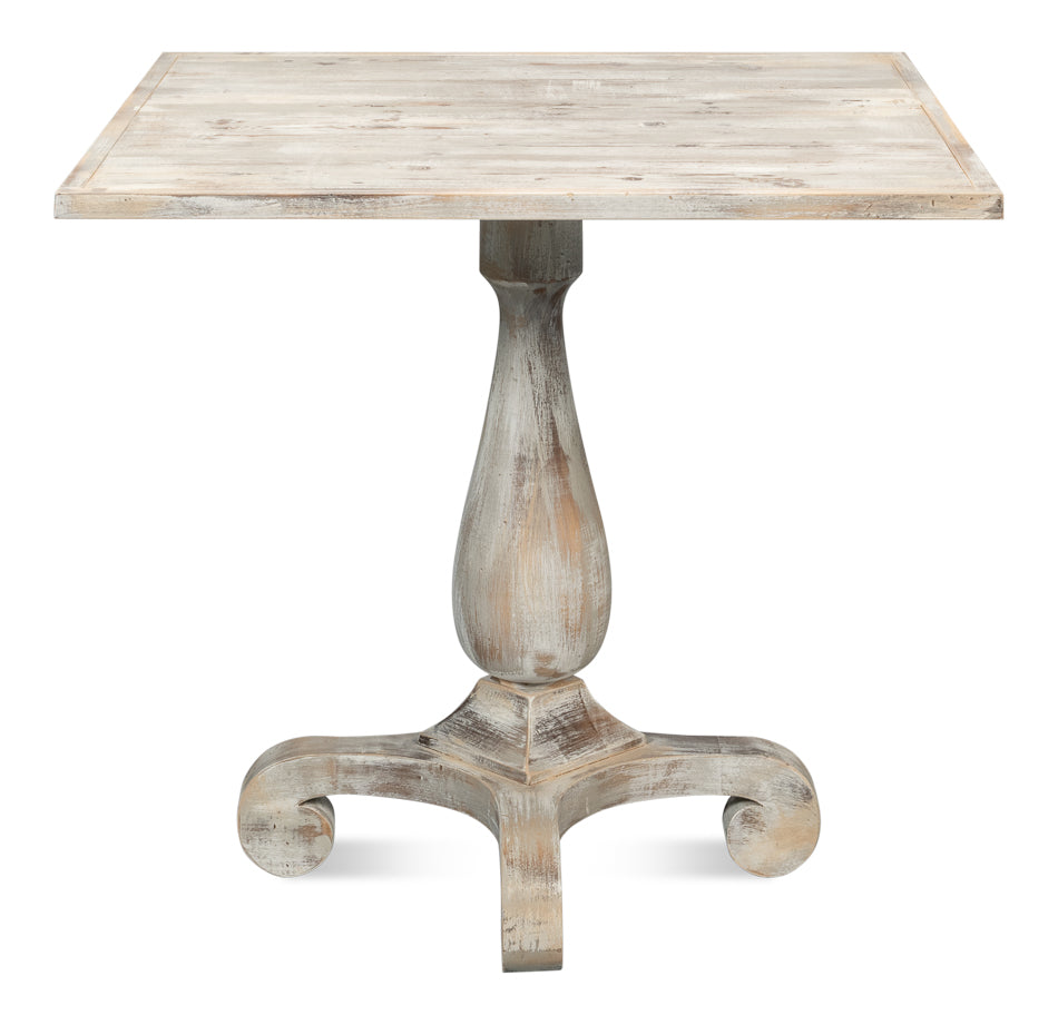 American Home Furniture | Sarreid - Bistro Table - Grey Oak