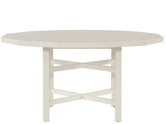 American Home Furniture Universal Furniture Grenada Round Dining Table Sand Dollar