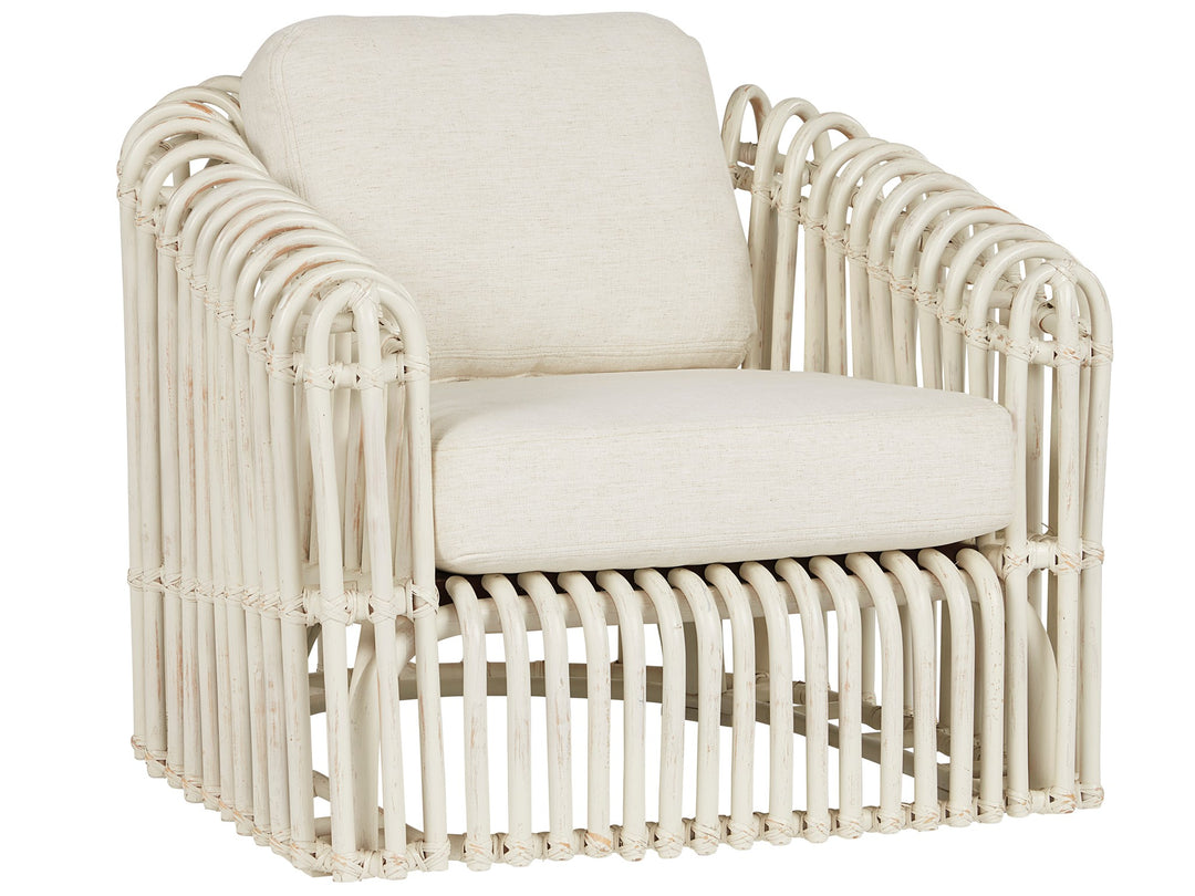 American Home Furniture Universal Furniture Camps Bay Rattan Chair Egret