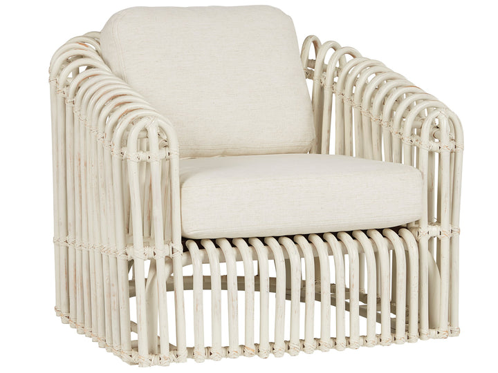 American Home Furniture Universal Furniture Camps Bay Rattan Chair Egret