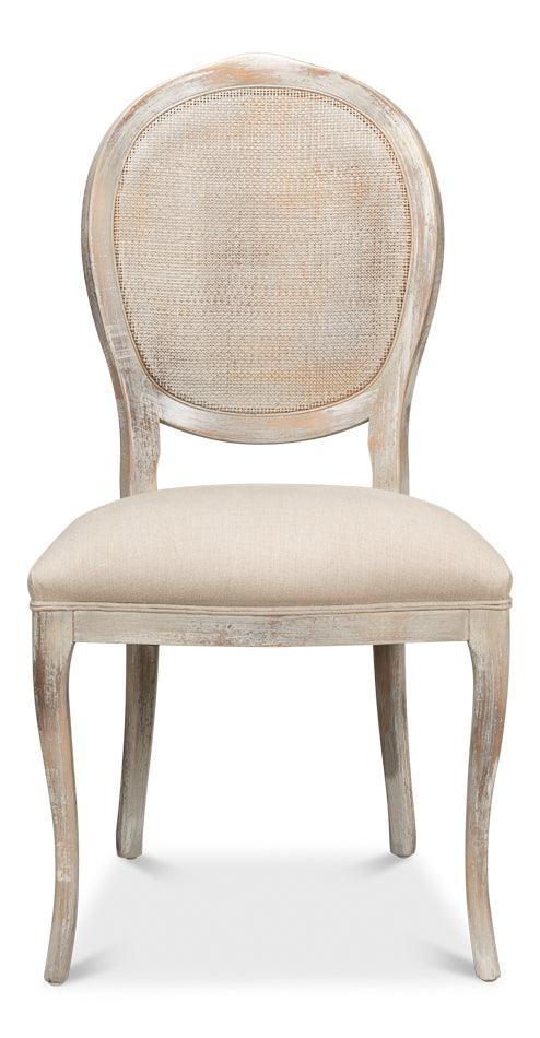Oval Cane Back Chair - Set of 2