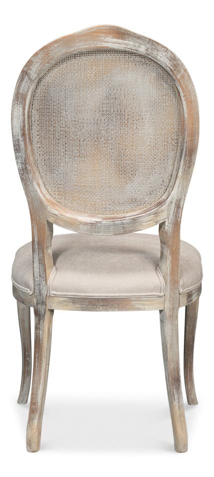 Oval Cane Back Chair - Set of 2