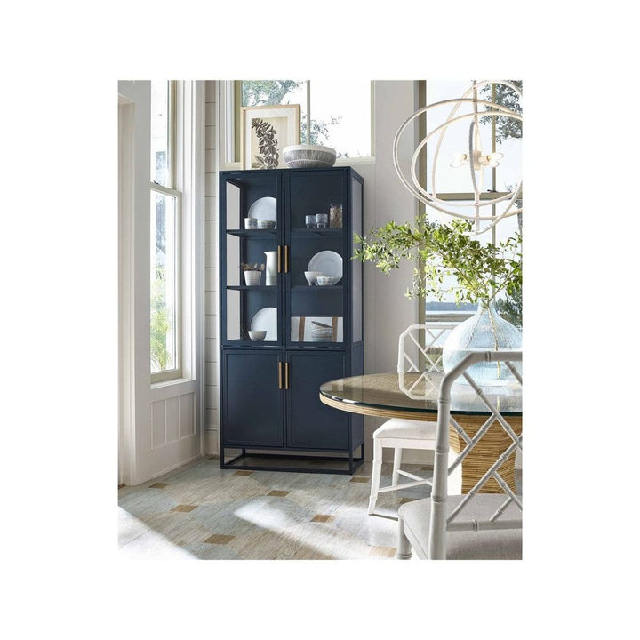 Santorini Tall Metal Kitchen Cabinet