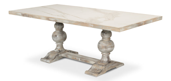 American Home Furniture | Sarreid - Small 81 Dining Table - As Shown