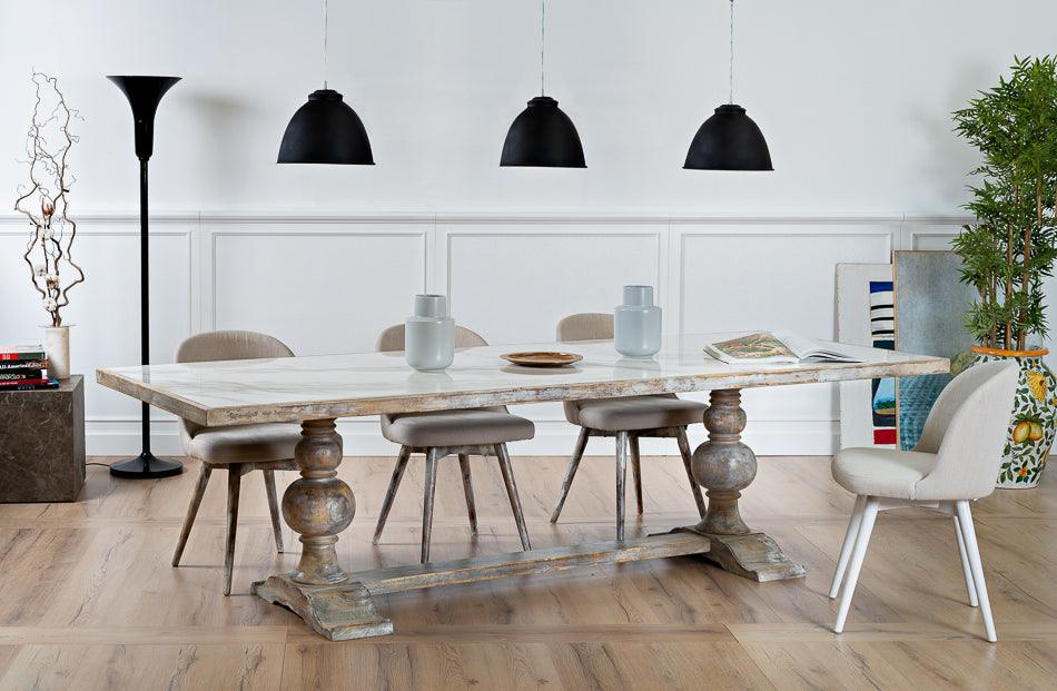 Sarreid Rectangular Dining Table - As Shown 2 DINING TABLES
