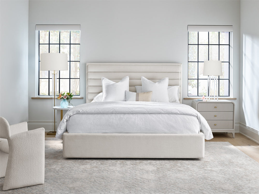 Tranquility Upholstered Bed - AmericanHomeFurniture
