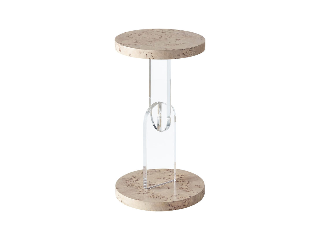 Tranquility Burl Side Table - AmericanHomeFurniture