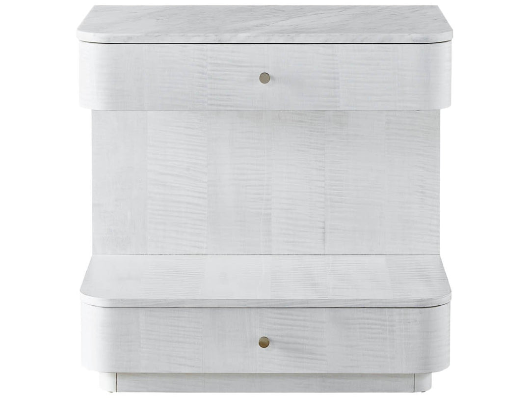 American Home Furniture Universal Furniture Paris Nightstand Blanc Sycamore