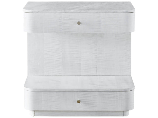 American Home Furniture Universal Furniture Paris Nightstand Blanc Sycamore